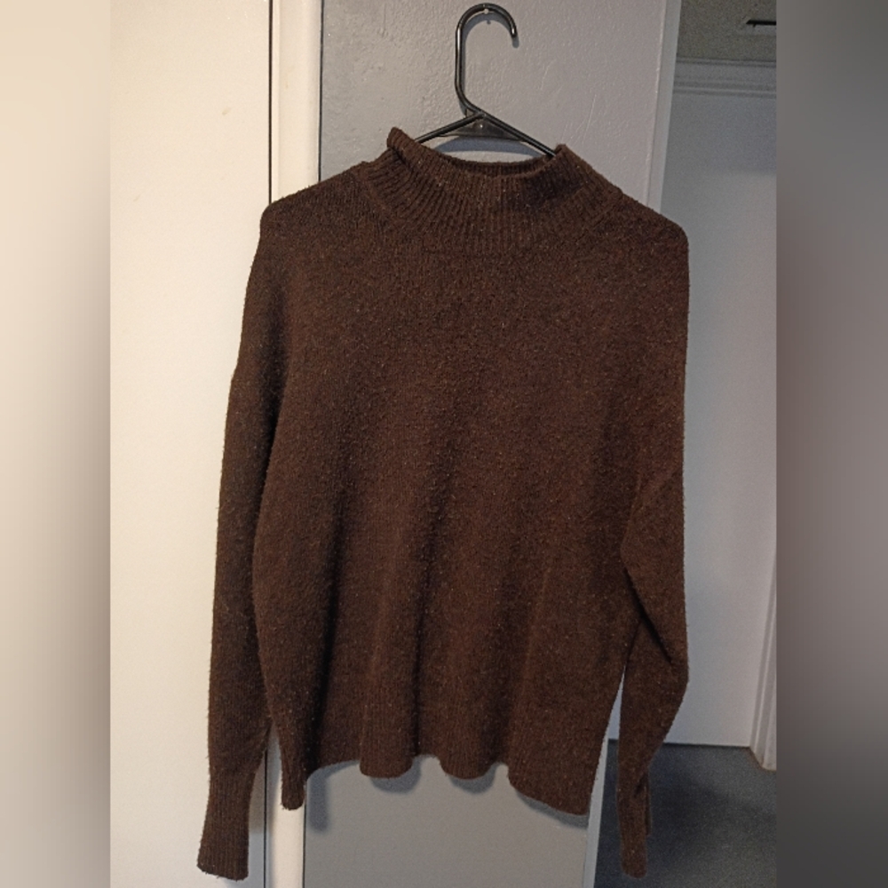 H&M Brown Turtleneck Sweater